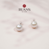 【阮仕珍珠】阮仕纯简系列 S925银 淡水珍珠耳饰 11-12mm ES11-12CJD 商品缩略图2
