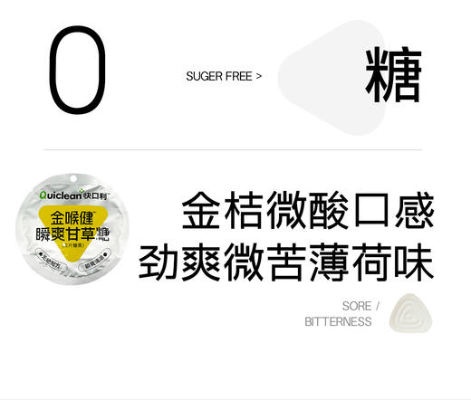 【四重好礼免费送】金喉健瞬爽甘草糖10g+金喉健瞬爽甘草糖26g+纯露型口腔喷雾20ml+金喉健扇子 商品图2