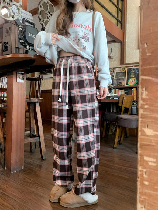 【179元任选2件】最后一波现货！加绒格子裤 商品图2