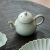 汝瓷 玛瑙天青釉  开片茶具花朝月夕套组  雅致 商品缩略图4