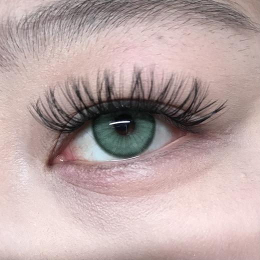 Pinkg半年抛·绿幽灵·14.5mm中大着色·韩产2片 商品图2