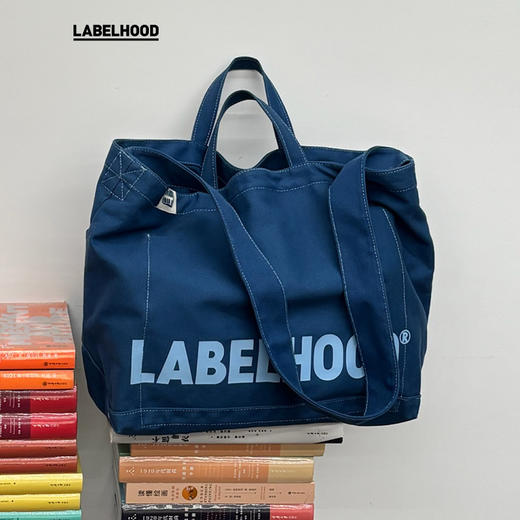 【LABELHOOD】蕾虎休闲简约帆布袋手提单肩袋包 商品图3