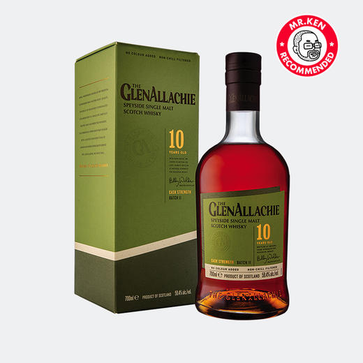 【新版】格兰纳里奇（Glenallachie)10年原桶强度单一麦芽苏格兰威士忌（第11版）赠10年桶强b3+b10分享瓶 商品图0