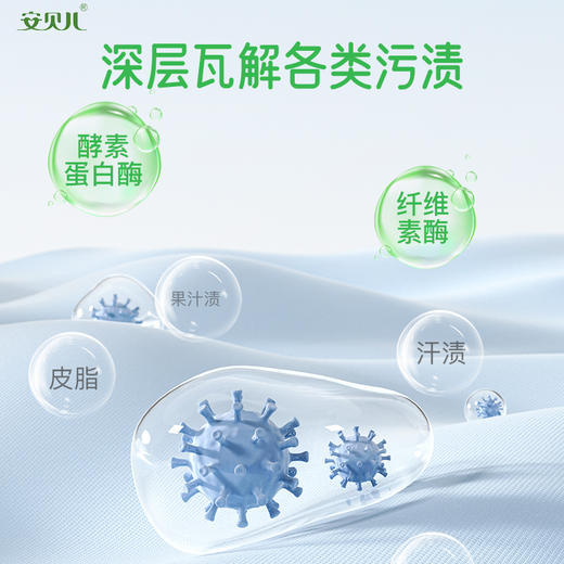 安贝儿婴儿家庭装洗衣液2.5L 商品图1