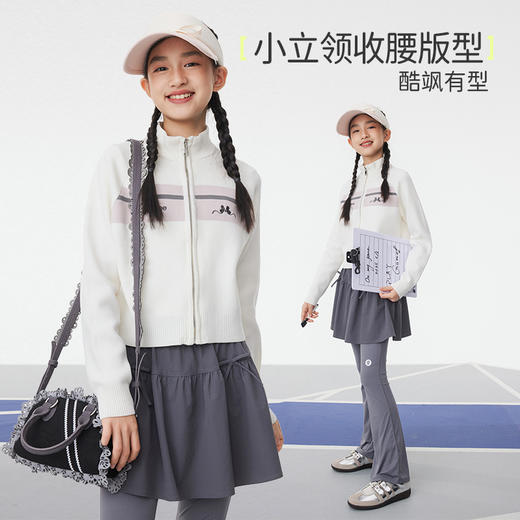 onmygame【Miu系】千金感针织外套女童上衣2025年春秋季儿童新款 商品图4