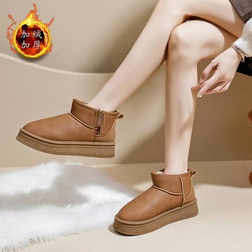 【HF】无忧购“清仓福利”韩版休闲百搭加绒加厚保暖雪地靴288-2（截单后3-5天发货) 商品图7