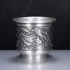 子佩集S999银【鱼戏荷香】茶杯纯银【DLCB013】茶具仿古高杯2501 商品缩略图2
