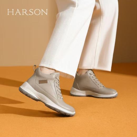 【HARSON哈森】B3F哈森24冬季新品舒适休闲女鞋HCA246102 商品图0