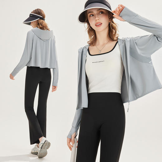 IEF/爱依服2025防晒衣女  韩版时尚百搭休闲运动风连帽防晒外套DN1558 商品图1