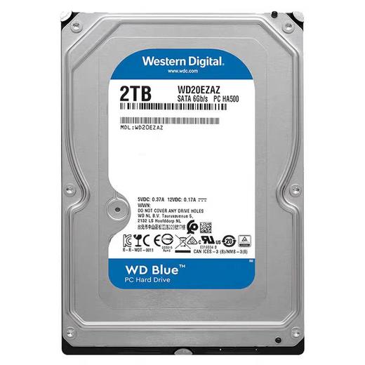 【OUSM】西数 硬盘 2T蓝盘 WD20EARZ8750EM 商品图0