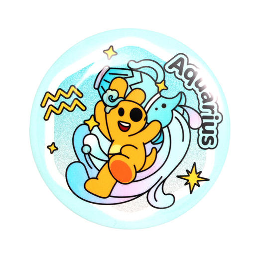 团团星座系列吧唧徽章 商品图5