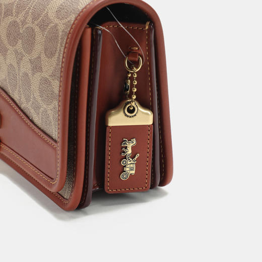 196395197187 蔻驰COACH 经典标志BANDIT单肩斜挎包【23.5cm(长)x14.5cm(高)x6cm(宽)】 商品图4