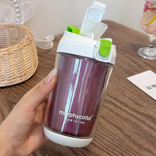 热卖！英国摩飞旗下morphycoltd 钛咖啡杯 双层真空 双饮设计  400ml 商品图13