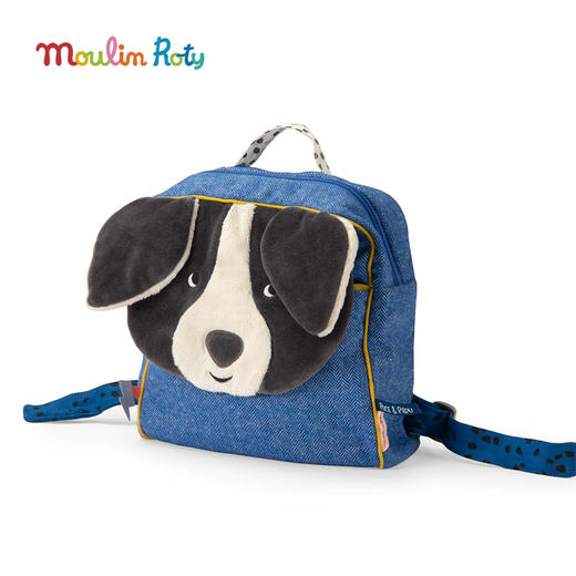 Moulin Roty 小狗普斯儿童背包 儿童背包 适合年龄3岁+ 小狗普斯与皮鲁系列 法国玩具 684018 商品图5