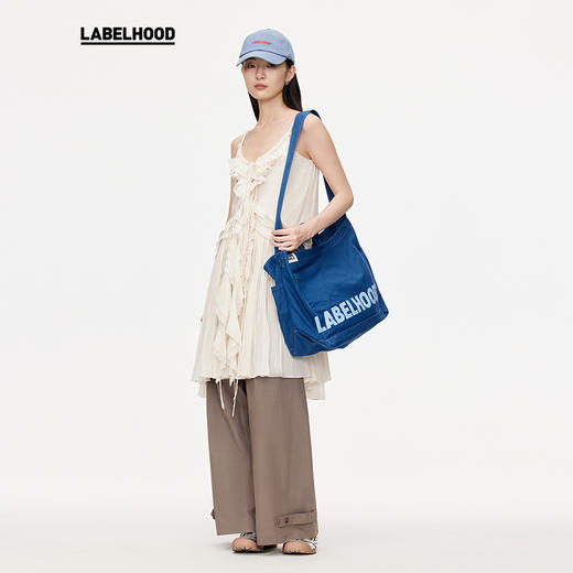 【LABELHOOD】蕾虎休闲简约帆布袋手提单肩袋包 商品图2