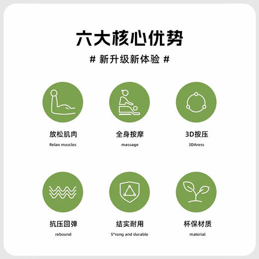 【29轮腿部按摩器滚轮】小腿肌肉放松美腿器按摩 瘦腿环形夹腿器美腿夹 商品图2