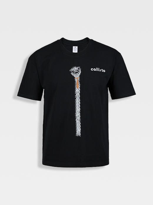 callisto黑色纯棉短袖 商品图0
