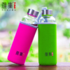 雅集玻璃杯随手杯触瓶500ml贴花（小鹿/玫红） 商品缩略图1