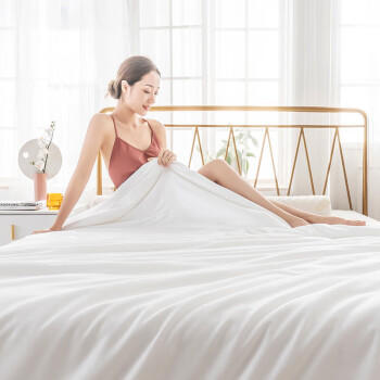 京东京造苏州双宫茧100%桑蚕丝被 【1.5kg高填充】秋冬被子2.2x2.4m约6斤 /床上用品 /被子 /蚕丝被 商品图5