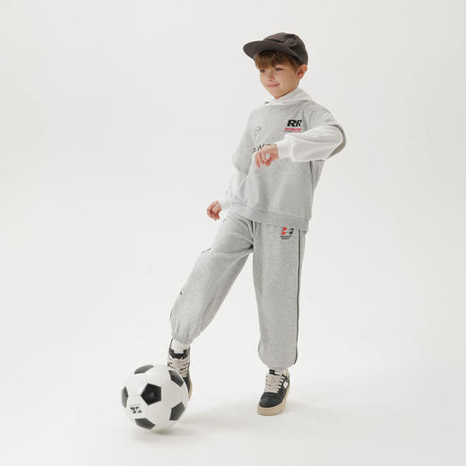 马克珍妮男童潮酷赛车宽松运动裤 儿童卫裤束脚裤春装新款250073 商品图2