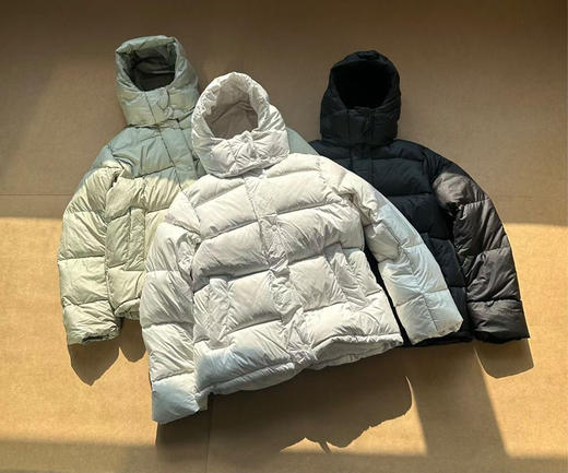 外贸原单lulu露露5格 厚款Puff泡芙白鹅绒轻盈羽绒服外套
三个色，尺码4 6 8 商品图0