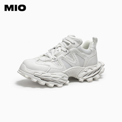 MIO米奥城市机甲老爹鞋系带街头风厚底时尚休闲鞋M251586761 商品图3