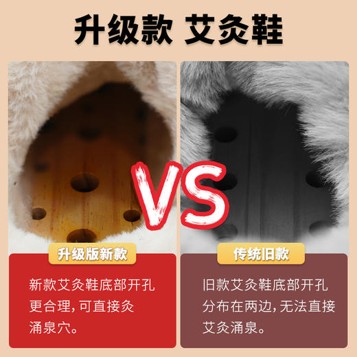 升级款 艾灸鞋 中性灰色 颜色随机 商品图2