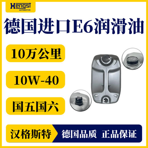 汉格斯特E6国六柴机油10万公里20L燃油燃气发动机通用 商品图1
