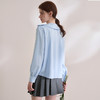 设计感娃娃领蝴蝶结绑带衬衫女气质垂感泡泡袖衬衣V0250137 商品缩略图4
