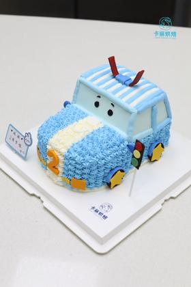 卡通汽车蛋糕