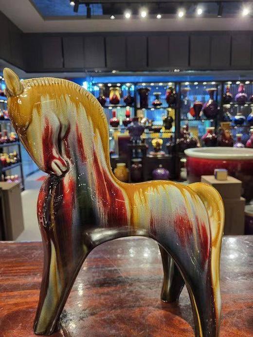 综合釉装饰马摆件 商品图0