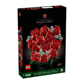 5702017583488 乐高Lego 限定款 积木创意10328玫瑰花束拼装玩具摆设18岁以上