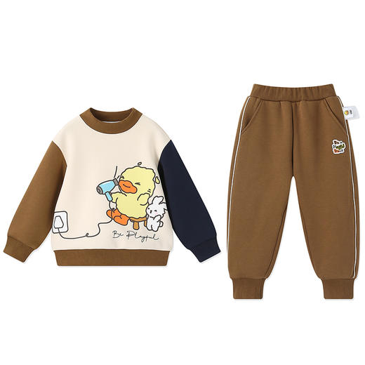 B.Duck小黄鸭童装冬季外服套装90-130 BF5581016 商品图2