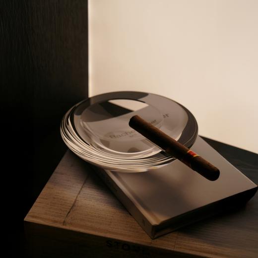 水滴烟灰缸 RESONG日诵家居 纯手工水晶雪茄缸 商品图3