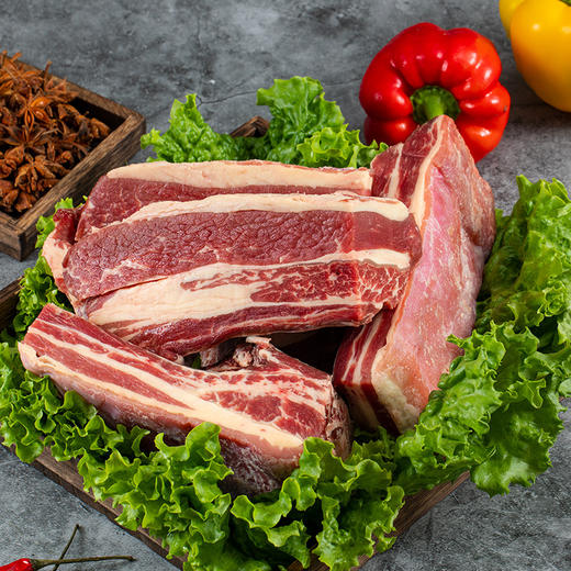 羔羊部落明星套餐二 2.25kg（牛腱子1kg+牛肋排1.25kg）【分仓直发，72小时发货，周末节假日不发货】 商品图2