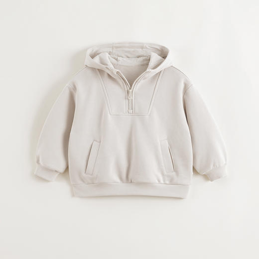 马克珍妮男童元气运动连帽卫衣儿童宽松上衣2025年春装新款250052 商品图2