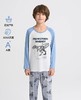 【春上新】8楼爱慕儿童Aimer Kids男孩奶皮机械恐龙套头长袖睡衣AK241H101，吊牌价329元 商品缩略图0