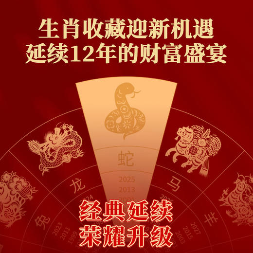 2025年生肖蛇钞券十连号限-量版套装 商品图1