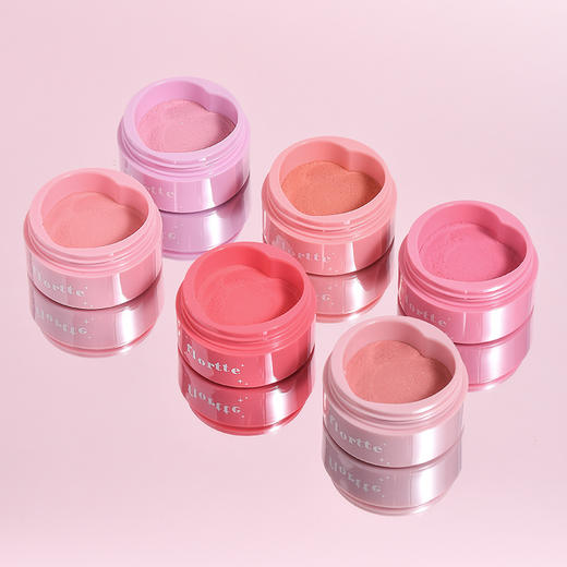 #spes诗裴丝粉色专属 FLORTTE/花洛莉亚 好美莉亚 空气感 腮红膏 商品图1