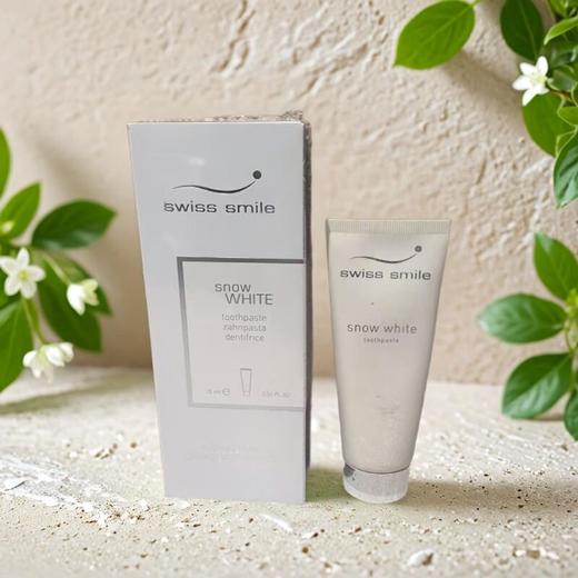 瑞士微笑雪白牙膏 75ml/支 商品图0