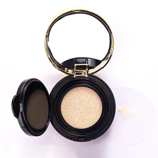 [买3免1]花印水光持妆气垫粉底霜 12g+替芯12g （国产） 商品图7