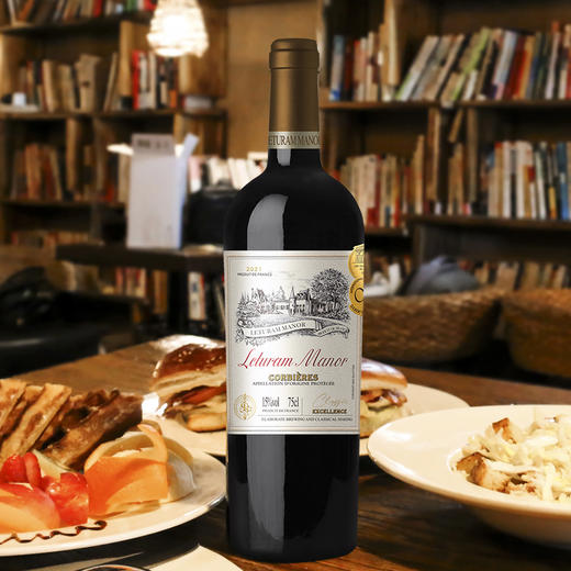 【莱图拉姆酒庄村庄级古堡干红葡萄酒】活色生香 品味醇臻 葡萄酒红酒六支装 商品图0