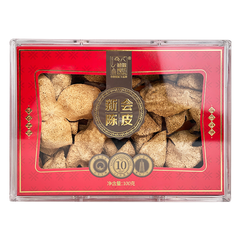 【P】华润堂 新会陈皮100g （一等品 10年 大红皮 ）