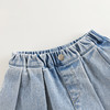 马克珍妮女童甜酷百搭牛仔短裙 儿童百褶裙2025年春装新款250203 商品缩略图4