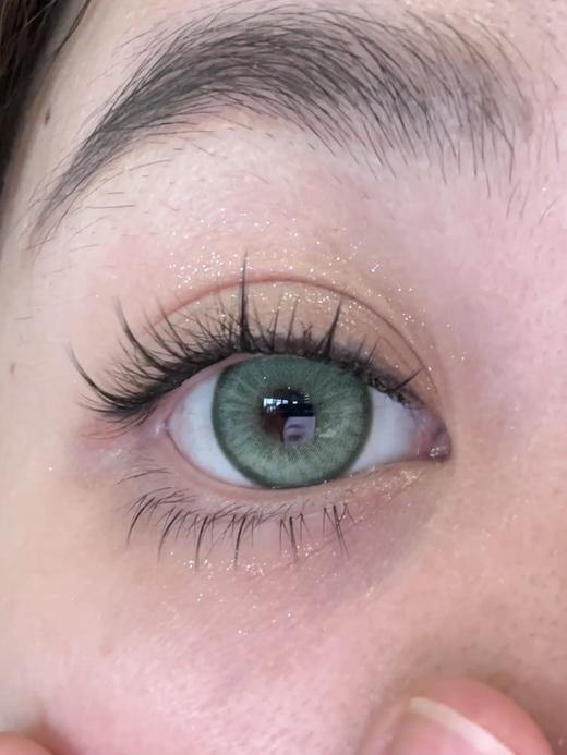 Pinkg半年抛·绿幽灵·14.5mm中大着色·韩产2片 商品图10