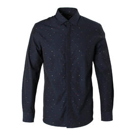 Marco Azzali 意大利成衣进长袖衬衫 CC55190A1