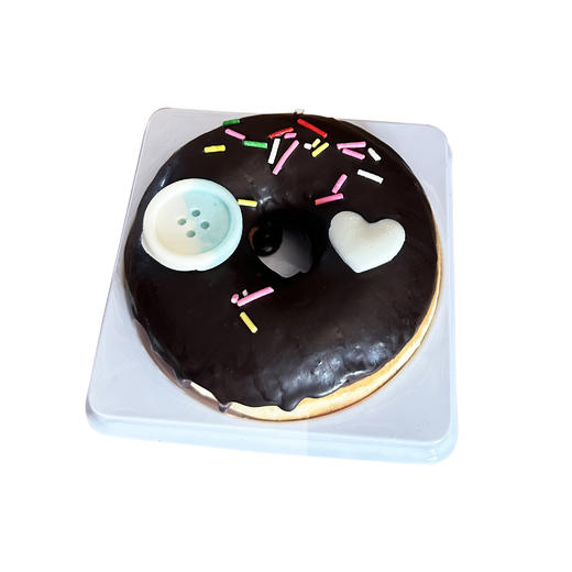 味美特现烤面包“巧克力甜甜圈”好看又好吃的零食 商品图0