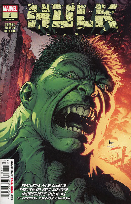 浩克 绿巨人 年刊 Hulk Annual 商品图0