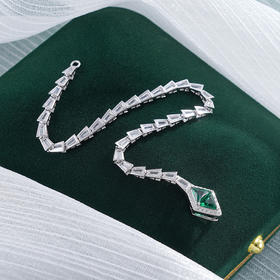 子佩集S925银【巳巳如意】手链纯银【FYS-0511106】时尚灵蛇2501