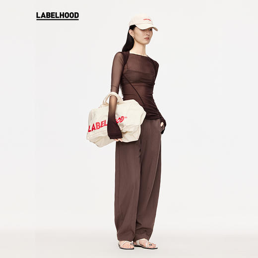 【LABELHOOD】蕾虎休闲简约帆布袋手提单肩袋包 商品图1